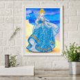 thumbnail image 4 of Cuadros Decorativos 5D forma especial parcial taladro princesa DIY diamante pintura hogar pared artes Ndcxsfigh Nuevos Originales, 4 of 9