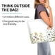 thumbnail image 2 of Balery Watercolor Floral Bolsa Tote Estilo Estético con Cremalleras, Bolsa de Hombro, Bolsa de Compras Grande y Plegable, 2 of 8