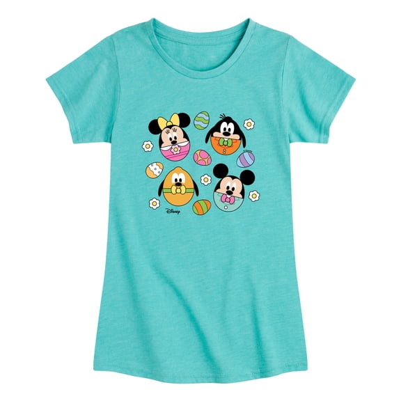 Disney - Egg Grid Toddler Short Sleeve Graphic T-Shirt