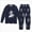 Black, variant on WXFAZCVU Fall Outfits for Boys Graphic Long Sleeved Pullover Top and Pants Trendy Clothes Size 5-6 Years