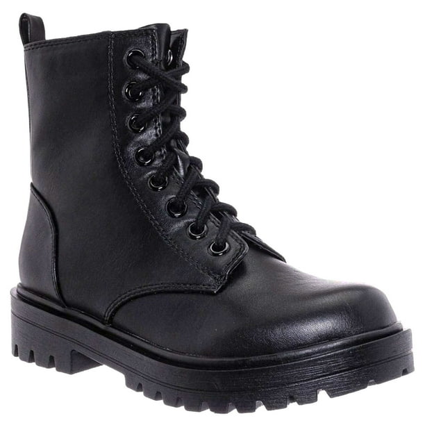 ankle boots lug sole