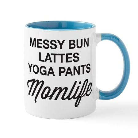 

CafePress - Momlife Mug - 11 oz Ceramic Mug - Novelty Coffee Tea Cup