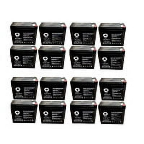 SPS Brand 12V 10Ah Replacement Battery (SG12100T2) for SigmasTek SP12-10 (16 Pack)