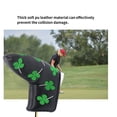thumbnail image 3 of Fundas para cabezas de palos de golf Cubierta de protección de cabeza de palo de golf en forma de L Protector de mazo de golf de PU impermeable FLhrweasw  Nuevo, 3 of 9