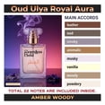 thumbnail image 4 of Seamless Hold Oud Ulya Royal Aura Leather Oud Smoky Vanilla Perfume for Women and Men Parfum | Inspired Luxury Fragrance | Long-Lasting Scent - 1 oz (30 ml), 4 of 6