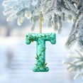 thumbnail image 4 of Wzzjkit 26 Alphabet Series 2D Acrylic Backpack Car Pendant Decoration Ornament, 4 of 7