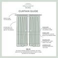 thumbnail image 7 of Exclusive Home Curtains Indoor/Outdoor Solid Cabana Tab Top Curtain Panel Pair, 54x120, Taupe, 7 of 7