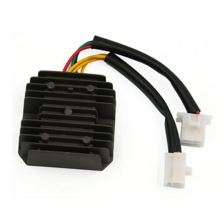 6 Pin Motorcycle Voltage Wiring Regulator Rectifier for CH125 - Walmart.com