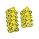 thumbnail image 5 of Juego de 9 fundas de neopreno para palos de golf, protección moderna. Amarillo, 5 of 9