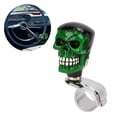 thumbnail image 4 of Aramox Car Modification Power Steering Control Auxiliary Handle Skull Steering Wheel  Knob Steering Wheel Fits Most Cars Trucks Tractors Boats Scar  Redhead, 4 of 8