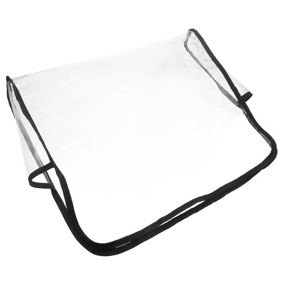 Shampoo Chair Cover Clear Hair Salon Chair Protective Pad Chairs Sofa Cover Pad Pvc White 84.00X49.00X0.20CM