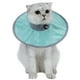 thumbnail image 1 of Collar de cono para gatos Deja de lamer Collar de recuperación de cuello con nervaduras ajustables Tomshoo  Collar, 1 of 7