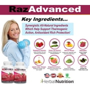 Raspberry Ketones Weight Loss Complex Two Bottle Pack 60 Count 1200mg Per Serving All Natural Super Antioxidants