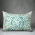 thumbnail image 3 of Creative Products Blue Watercolor Medallion 14x20 Indoor / Outdoor Pillow, 3 of 3