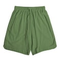 thumbnail image 4 of Caqnni Men's Hiking Casual Shorts Outdoor Casual Trousers Drawstring Shorts with Multi Pockets Running Workout Athletic M-XXL Summer Beach Jogging Leisure (Green,L), 4 of 4