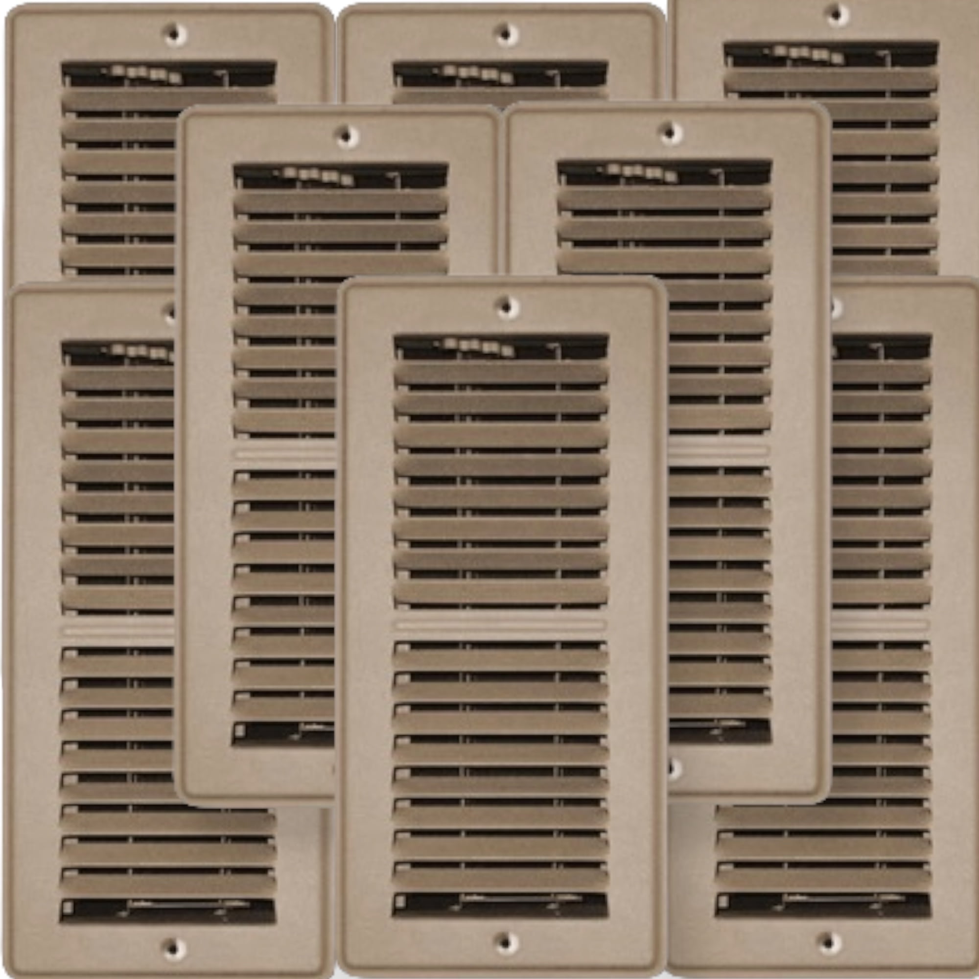 TRUEaire Mobile Home Floor Register 4 x 8 Brown (8 Pack) - Walmart.com
