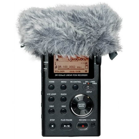 NEW! Tascam WS-11 Universal Mic Windscreen Muff for DR-Series Handheld Recorders
