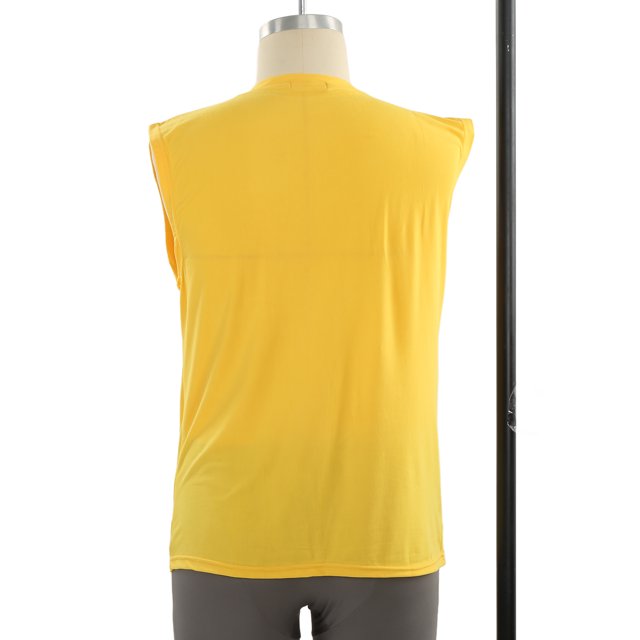 Camisas sin mangas del músculo del color puro del entrenamiento de los hombres para el entrenamiento del gimnasio del culturismo