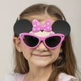 thumbnail image 2 of Lil' Characters Minnie Mouse Pink Sun-Staches Kids Sunglasses, 2 of 4