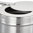 thumbnail image 4 of Kojooin Ensemble de Buffet à Dessus Roulé, Réchaud à Aliments en Acier Inoxydable de 9 qt avec Couvercle à Visière et Brûleur, 4 of 7