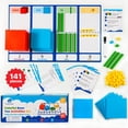 thumbnail image 1 of Simply magic 141 bloques de base diez para matemáticas - Manipulantes matemáticos Bloques de unidades K-3 Bloques de conteo de 1er 2do 3er grado - Juego de jardín de infantes Bloques matemáticos Unos, 1 of 7