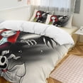 thumbnail image 2 of The Nightmare Before Christmas Practical Fabric Sleep Ready Texture High Thread Composition Duvet Cover Sets Convenience, 2 of 5