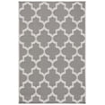 thumbnail image 2 of SAFAVIEH Machine Washable Rug Indoor/Outdoor Bermuda Collection - Bermuda Abraham Geometric Quatrefoil Indoor/Outdoor Area Rug Grey/Ivory, 4' x 6', 2 of 9