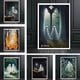 thumbnail image 4 of Dark Academy-carteles góticos Vintage, impresiones, calabaza escalofriante, en la selva elfo, pintura en lienzo, pared de Halloween, decoración del hogar, imagen, 4 of 4