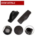 thumbnail image 2 of AMNIWDE 2X Smoked Bumper Turn Signal Lights Pick-up Truck Black ABS Housing Front Left Right 1989-1995 1990-1991 for Toyota for 4Runner SR5 1990-1991 for Pickup Base/DLX/SR5 1989-1995 Smooth, 2 of 8