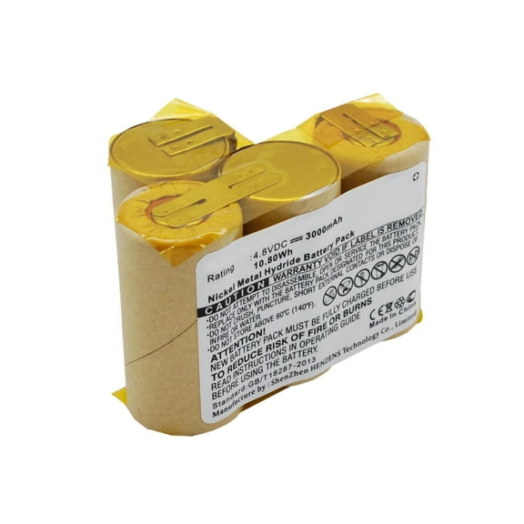 Batteries N Accessories BNA-WB-H6747 Vacuum Cleaners Battery - Ni-MH, 4.8V, 3000 mAh, Ultra High Capacity Battery - Replacement for Vileda AS-193E9A Battery