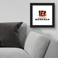 thumbnail image 4 of Gallery Pops NFL Cincinnati Bengals - Primary Mark Logotype Wall Art, Black Framed Version, 12" x 12", 4 of 5