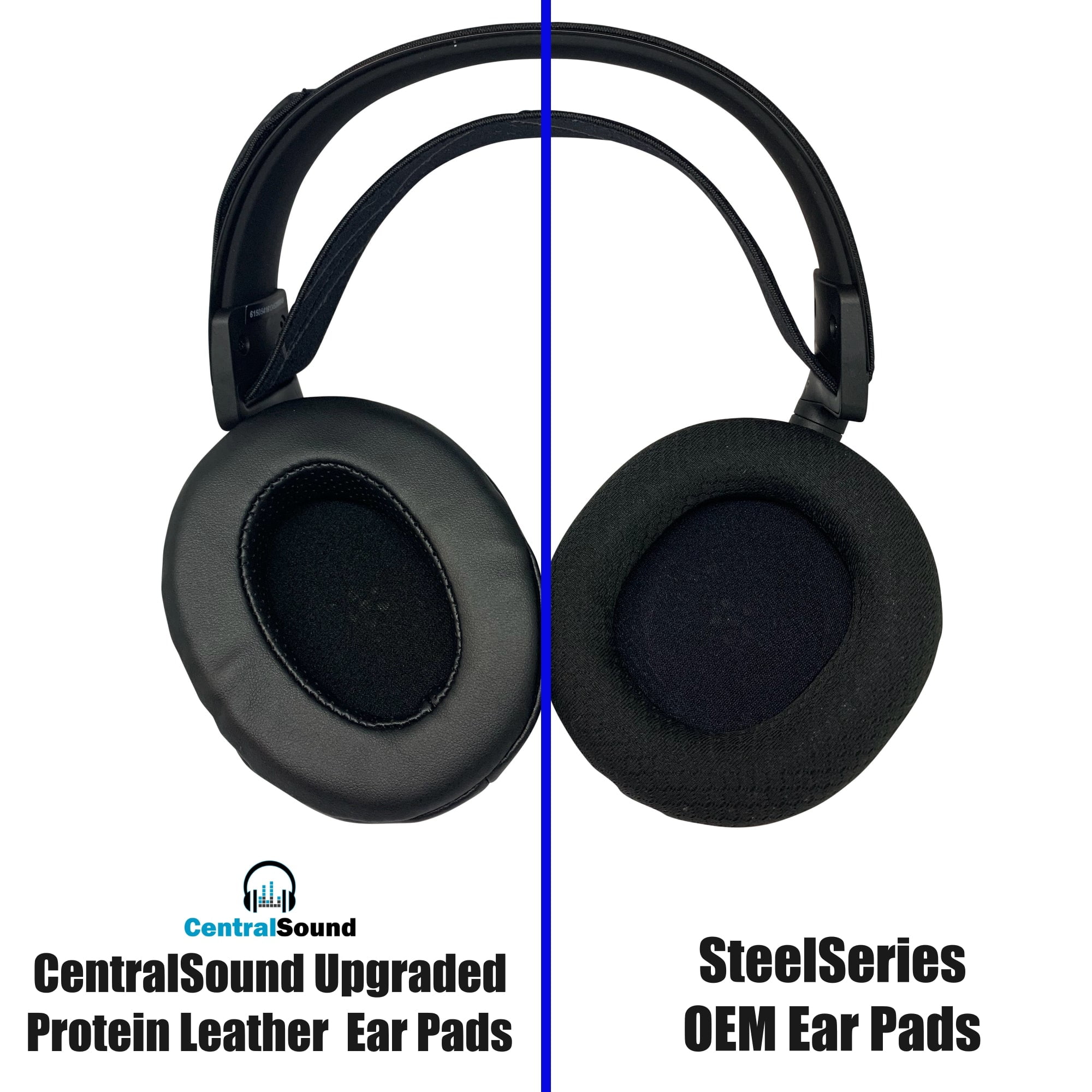 CentralSound Premium Replacement Ear Pad Cushions for SteelSeries