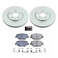 thumbnail image 2 of PowerStop Front Geomet Coated Brake Rotor and Pad Kit Fits: BUICK CADILLAC Select Models CRK8466, 2 of 3