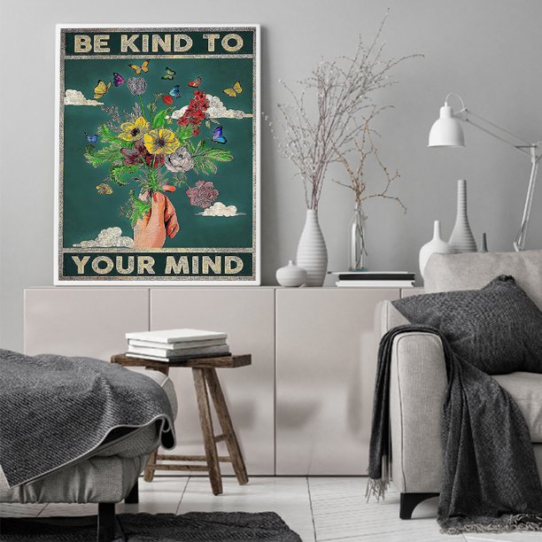 Cuadros Decorativos Cuadro sin marco de flor de mariposa pintura al óleo por números cuadro pintado a mano Ndcxsfigh Nuevos Originales