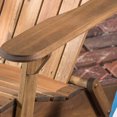 thumbnail image 2 of Milan Outdoor Folding Wood Adirondack Chair, 2 of 4