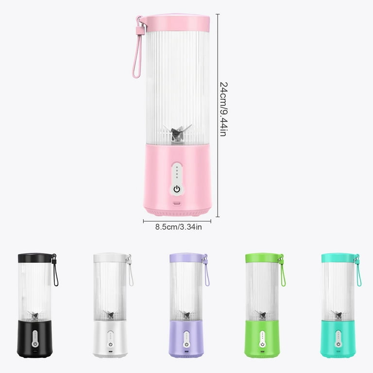 Dezsed 500ml Portable Juicer Wireless Portable Ice Breaking Electric Cup on  Clearance White 