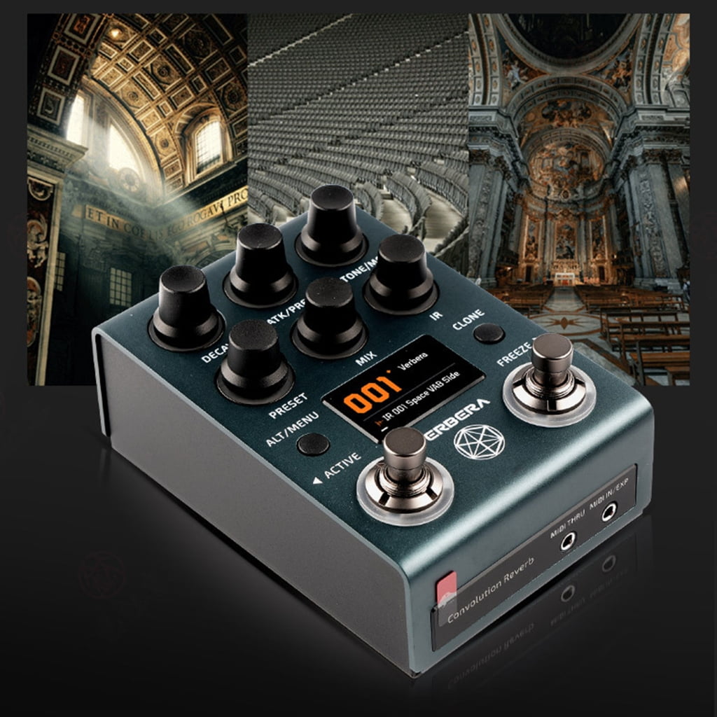 1. Multi-Effects Guitar Pedal: Distortion, Delay Modes | Customizable Parameters & Compact Design for Live Performances