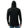 thumbnail image 4 of Wrangler Workwear Men's Long Sleeve UPF 40 Sun Shirt with Hoodie, sizes S-3XL, 4 of 10