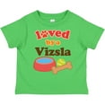 thumbnail image 3 of Inktastic Vizsla Loved by a (dog Breed) Boys or Girls Toddler T-Shirt, 3 of 5