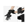 thumbnail image 3 of INSPIRE CHIC Women's Satin Gloves Elegant Wrist Length Full-Finger Glove with Bow Decor One Size Black, 3 of 6