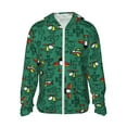 thumbnail image 1 of Fotbe Cartoon Air Transportation Chaqueta con Protección Solar UPF 50+ para Hombre y Mujer, Camisa con Capucha y Bolsillos-3X-Large, 1 of 7