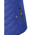 thumbnail image 5 of NE PEOPLE Women’s Quilted Vest – Lightweight Sleeveless Full Zip Up Casual Stand Collar Padding Gilet Jacket with Pockets NEWV40 Royal Blue L, 5 of 7