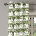 thumbnail image 2 of Ambesonne Cars Grommet Curtain, Sedans Bus Traveling Theme, 50" x 108", Apple Green, 2 of 6