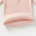 thumbnail image 6 of LIaqionyy Toddler Girls Sweaters Kids Half Zip Mock Neck Casual Warm Long Sleeve Ribbed Knit Fall Pullover Tops, 6 of 7