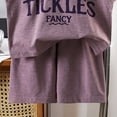 thumbnail image 4 of Kogui Baby Clothes Baby Boy Clothes Toddler Summer Outfit Short Sleeve T-Shirt Tee Tops Joggers Casual Shorts 2Pcs Clothing Set 3T 4T (Purple,3-4 Years), 4 of 4