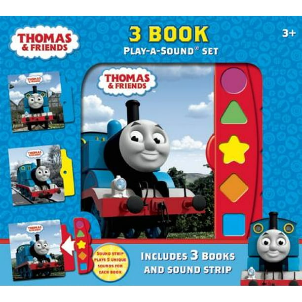 Thomas & Friends : 3 Book Play-A-Sound Set (Hardcover) - Walmart.com ...