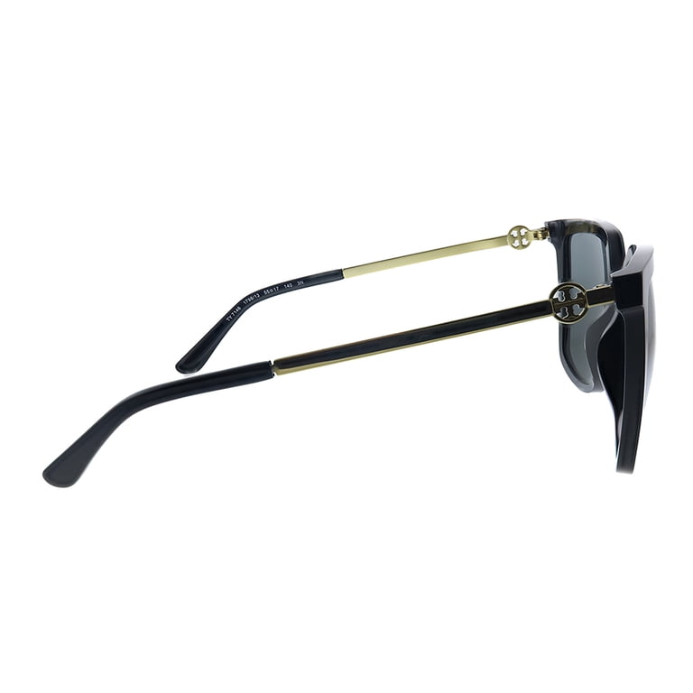 Tory Burch TY 7146 Plastic Womens Square Sunglasses Black  display picture 2