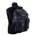 thumbnail image 4 of Eastsport Unisex Theo Top Loader Backpack, Blue Black Plaid, 4 of 10