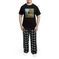 thumbnail image 5 of CafePress - Kittensunflr11 Pajamas - Men's Dark Loose Fit Cotton Pajama Set, 5 of 7