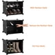 thumbnail image 5 of Zapatera de 6 niveles, gabinete con estantes de plástico para 24 pares de zapatos, organizador para clóset, pasillo, dormitorio, entrada, 5 of 19